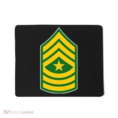 Sergeant Major Military Badge Mousepad
