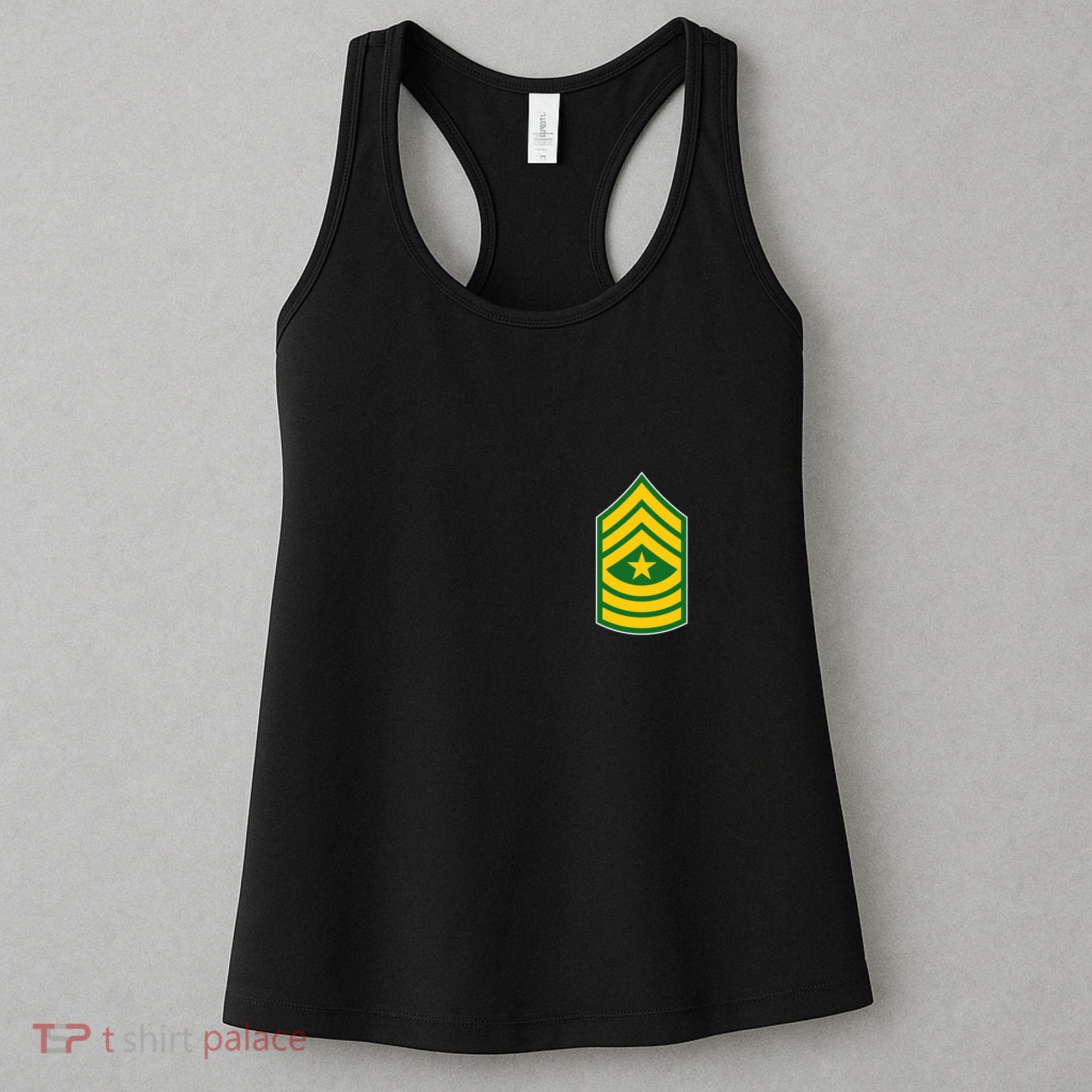 Sergeant Major Military Badge Women's Tank Top