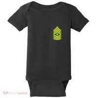 Sergeant Major Military Badge Baby Bodysuit thumb 0