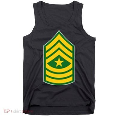 Sergeant Major Military Badge Tank Top