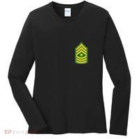 Sergeant Major Military Badge Women's Long Sleeve Shirt thumb 0