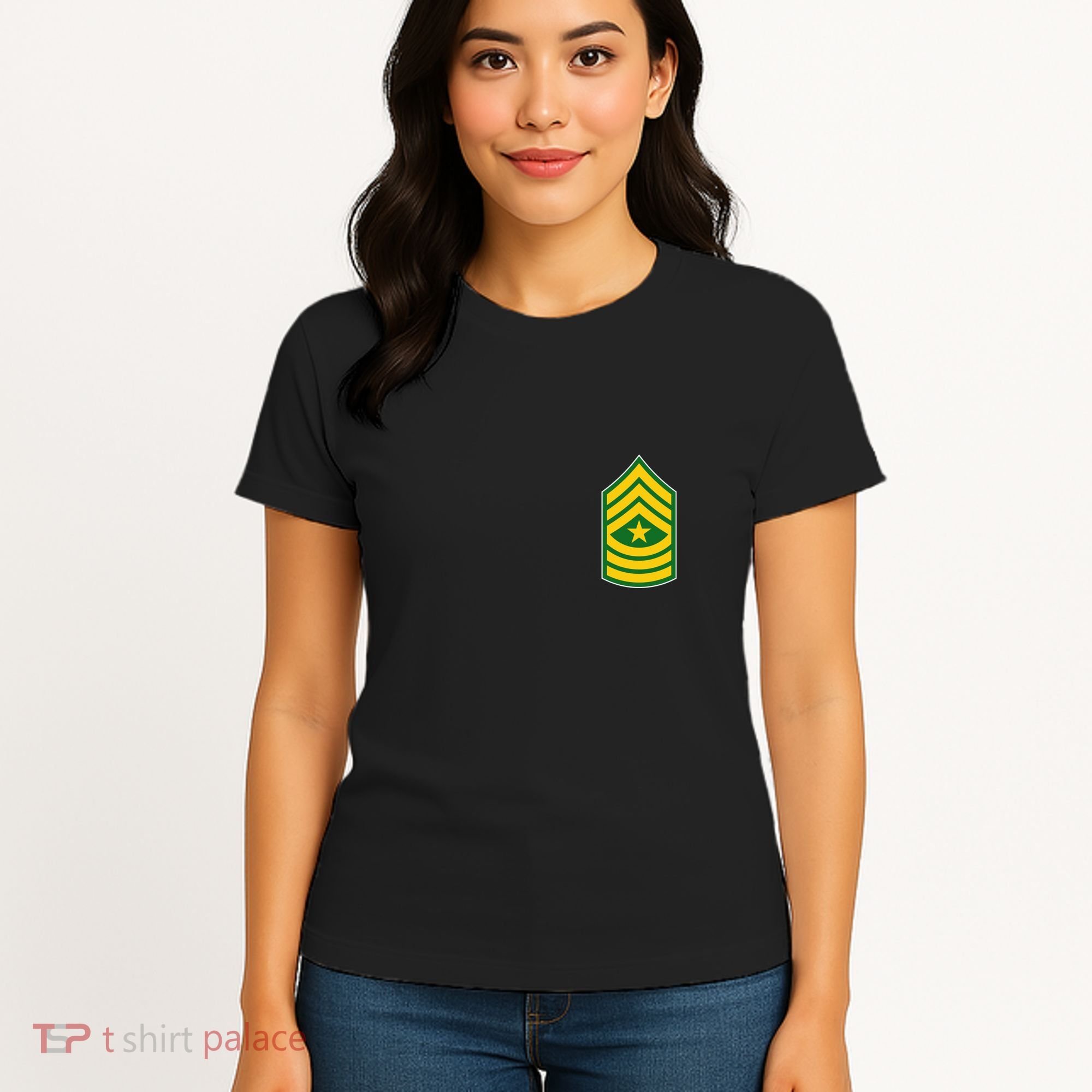 Sergeant Major Military Badge Women's T-Shirt