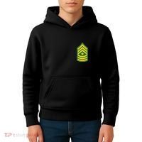 Sergeant Major Military Badge Kids Hoodie thumb 4