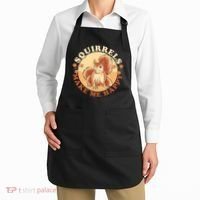 Squirrels Make Me Happy | Squirrel Lover Gift Apron thumb 2