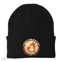 Squirrels Make Me Happy | Squirrel Lover Gift Beanie thumb 0