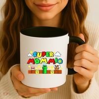 Super Mommio Mommy Mother Nerdy Video Gaming Love Meaningful Gift Coffee Mug thumb 3