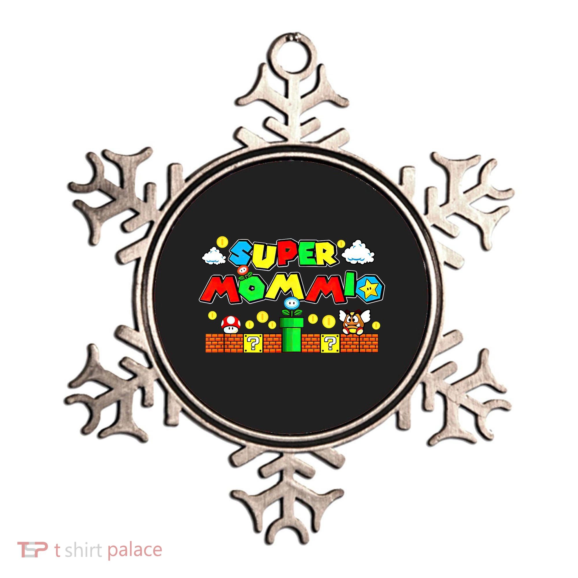 Super Mommio Mommy Mother Nerdy Video Gaming Love Meaningful Gift Ornament