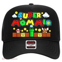 Super Mommio Mommy Mother Nerdy Video Gaming Love Meaningful Gift Hat thumb 0