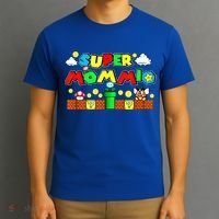 Super Mommio Mommy Mother Nerdy Video Gaming Love Meaningful Gift T-Shirt thumb 3