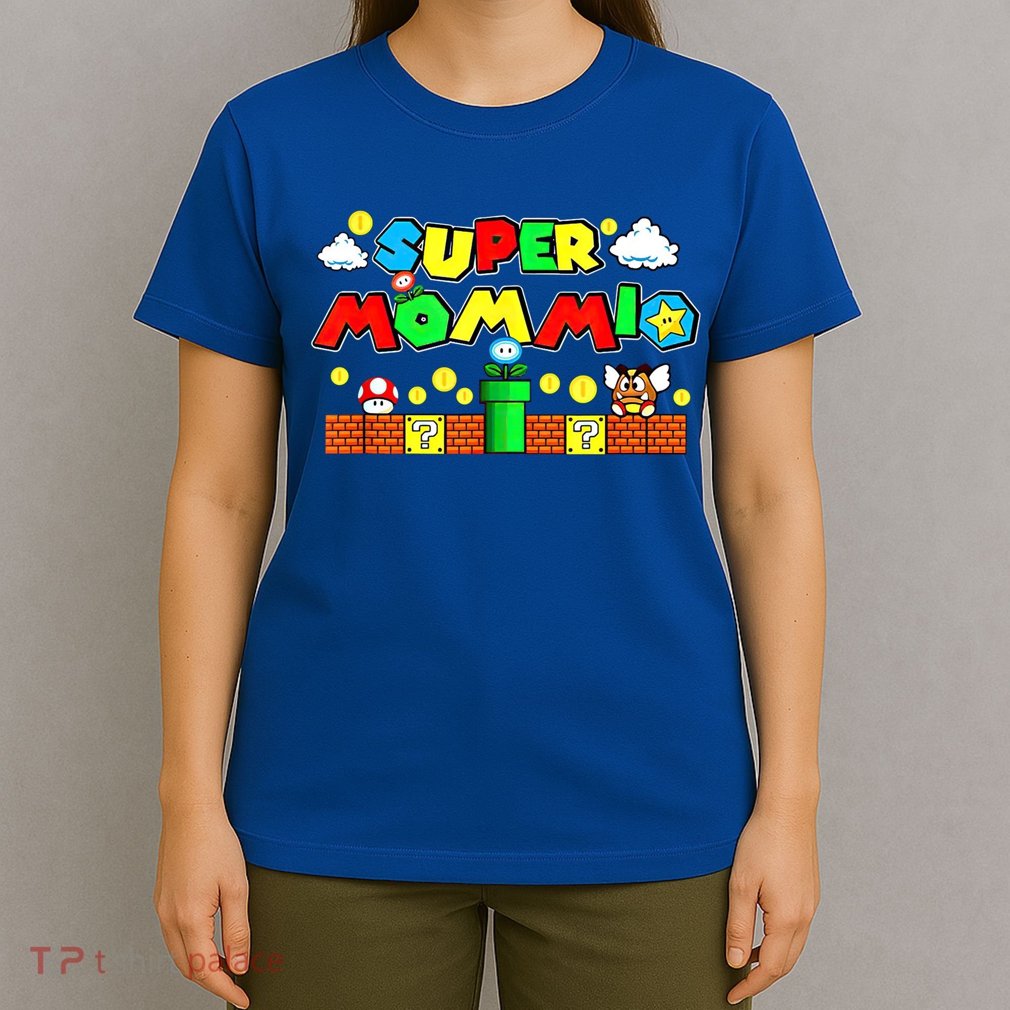 Super Mommio Mommy Mother Nerdy Video Gaming Love Meaningful Gift T-Shirt