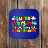 Super Mommio Mommy Mother Nerdy Video Gaming Love Meaningful Gift Coaster thumb 0