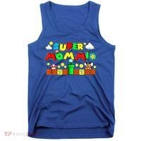 Super Mommio Mommy Mother Nerdy Video Gaming Love Meaningful Gift Tank Top thumb 0