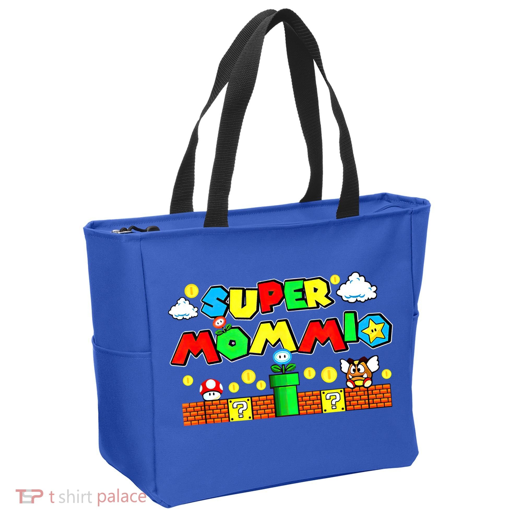 Super Mommio Mommy Mother Nerdy Video Gaming Love Meaningful Gift Tote Bag