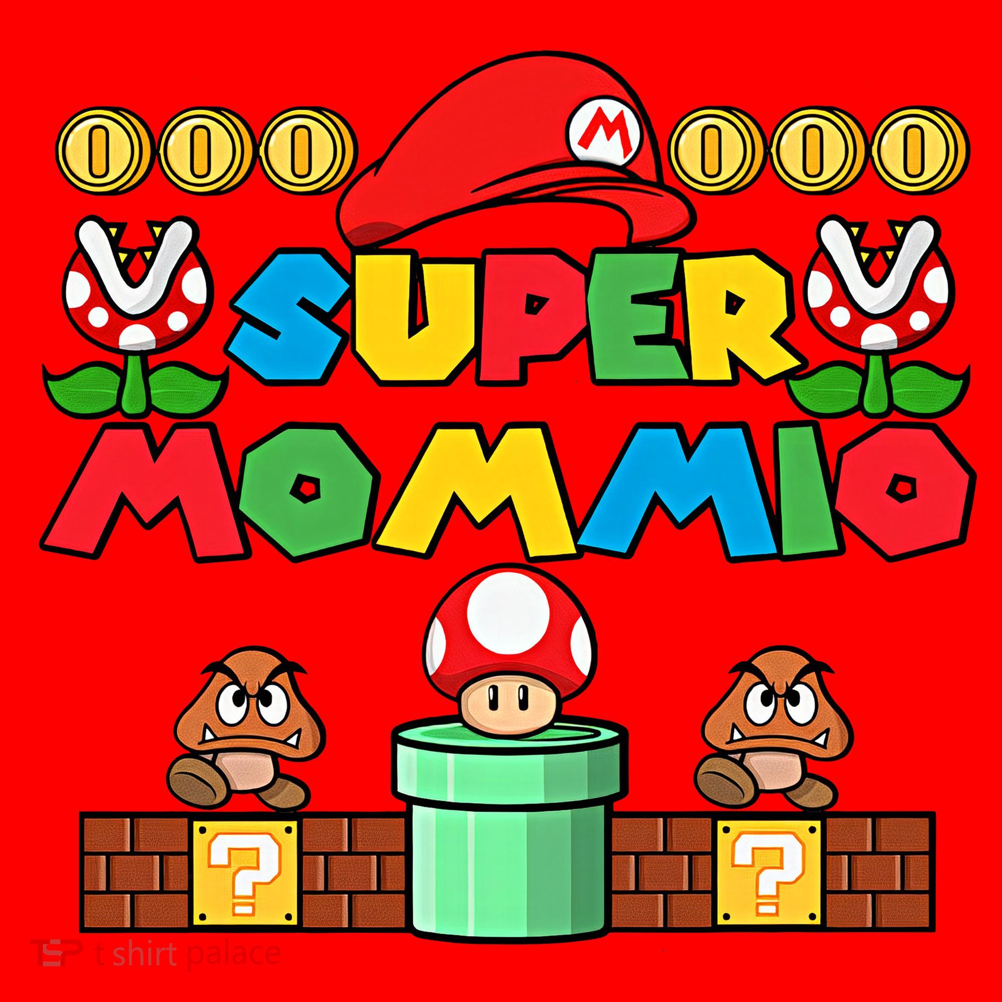 Super Mommio Mother's Day Gift Super Mama Super Mom Gamer Game Lover Santa Hat