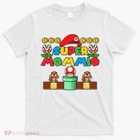 Super Mommio Mother's Day Gift Super Mama Super Mom Gamer Game Lover T-Shirt thumb 0
