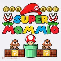 Super Mommio Mother's Day Gift Super Mama Super Mom Gamer Game Lover Women's Tank Top thumb 5