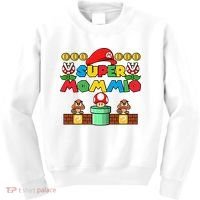 Super Mommio Mother's Day Gift Super Mama Super Mom Gamer Game Lover Kids Sweatshirt thumb 0