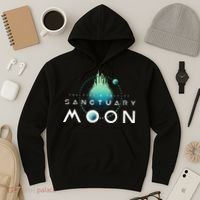Sanctuary Moon Murderbot Funny Moon Space Science Fiction Hoodie thumb 3