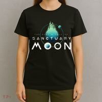 Sanctuary Moon Murderbot Funny Moon Space Science Fiction T-Shirt thumb 4