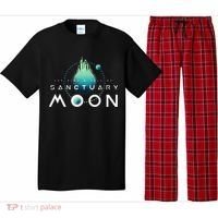Sanctuary Moon Murderbot Funny Moon Space Science Fiction Pajama Set thumb 0