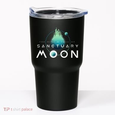 Sanctuary Moon Murderbot Funny Moon Space Science Fiction Tumbler