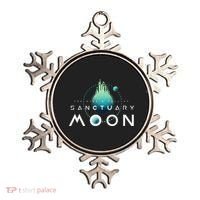 Sanctuary Moon Murderbot Funny Moon Space Science Fiction Ornament thumb 0