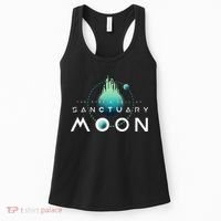 Sanctuary Moon Murderbot Funny Moon Space Science Fiction Women's Tank Top thumb 0