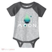 Sanctuary Moon Murderbot Funny Moon Space Science Fiction Infant Baby Jersey Bodysuit thumb 0