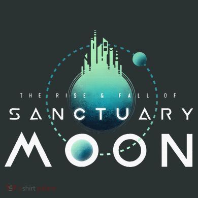 Sanctuary Moon Murderbot Funny Moon Space Science Fiction Infant Baby Jersey Bodysuit