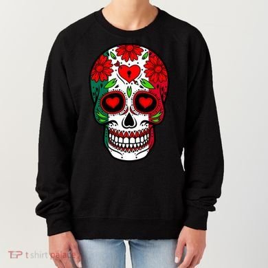 Mexican Sugar Skull Women's Sweatshirt