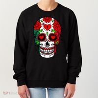 Mexican Sugar Skull Women's Sweatshirt thumb 0