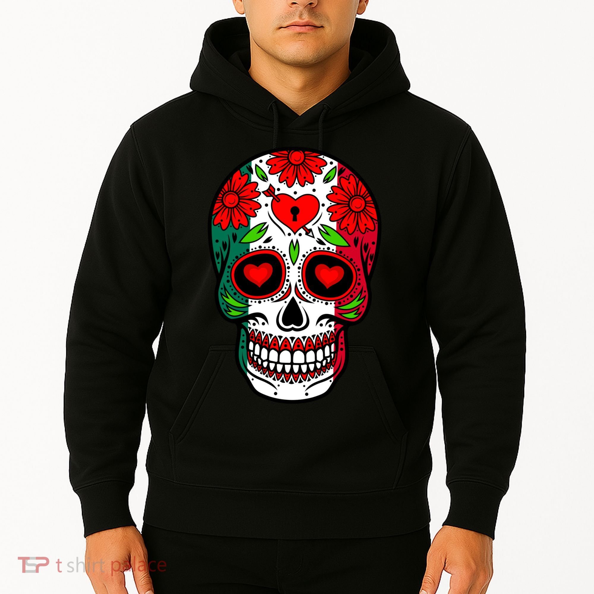 Mexican Sugar Skull Hoodie