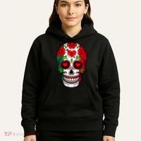 Mexican Sugar Skull Hoodie thumb 5