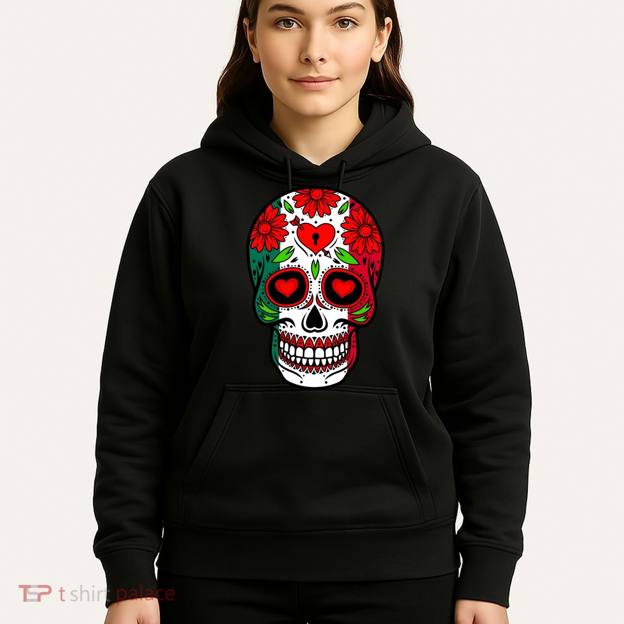 Mexican Sugar Skull Hoodie