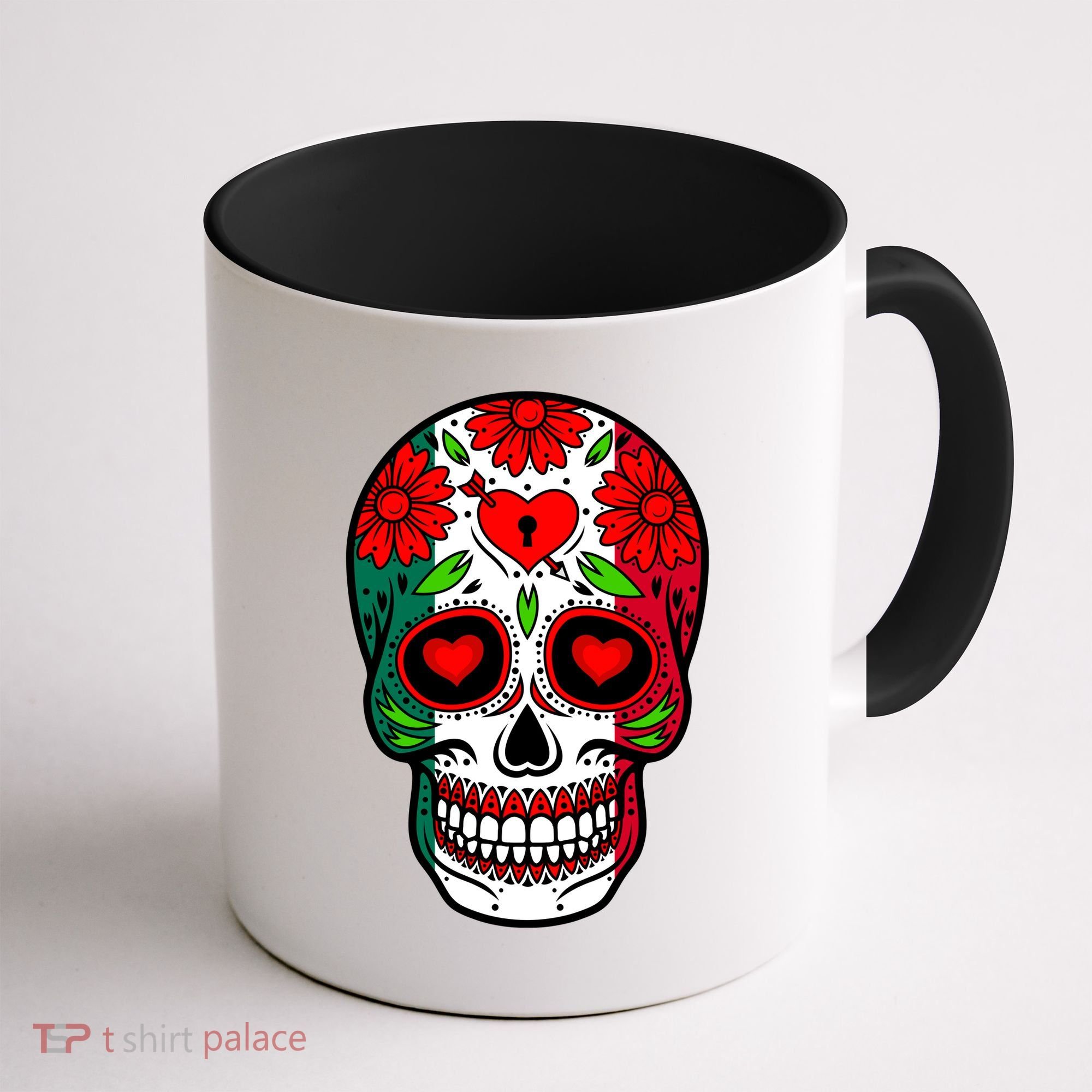 Mexican Sugar Skull Coffee Mug