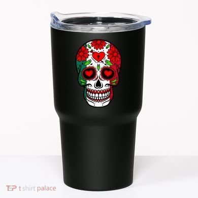 Mexican Sugar Skull Tumbler