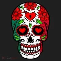 Mexican Sugar Skull Tumbler thumb 3