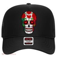 Mexican Sugar Skull Hat thumb 0