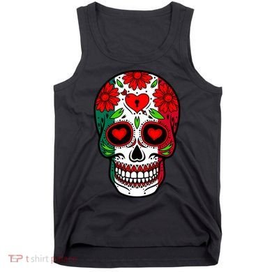 Mexican Sugar Skull Tank Top