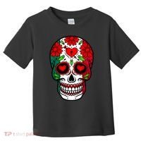 Mexican Sugar Skull Toddler T-Shirt thumb 0