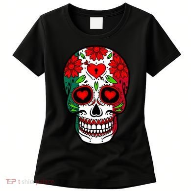 Mexican Sugar Skull Women's T-Shirt