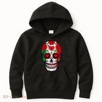 Mexican Sugar Skull Kids Hoodie thumb 0