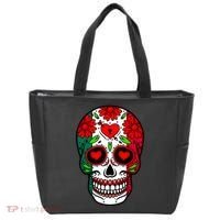 Mexican Sugar Skull Tote Bag thumb 0