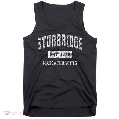 Sturbridge Massachusetts Ma Vintage Established Tank Top