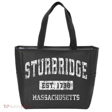 Sturbridge Massachusetts Ma Vintage Established Tote Bag