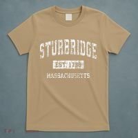 Sturbridge Massachusetts Ma Vintage Established T-Shirt thumb 5