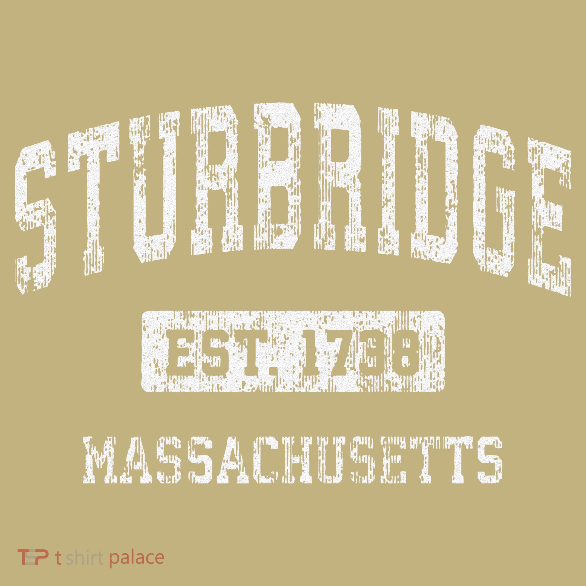 Sturbridge Massachusetts Ma Vintage Established T-Shirt