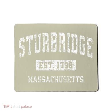 Sturbridge Massachusetts Ma Vintage Established Mousepad