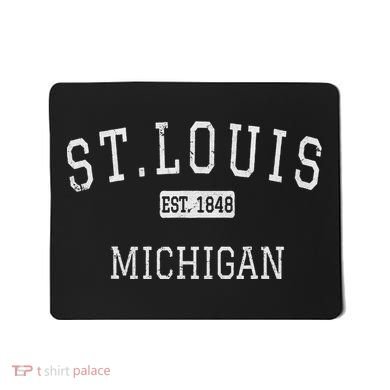 St.Louis Michigan Mi Vintage Mousepad