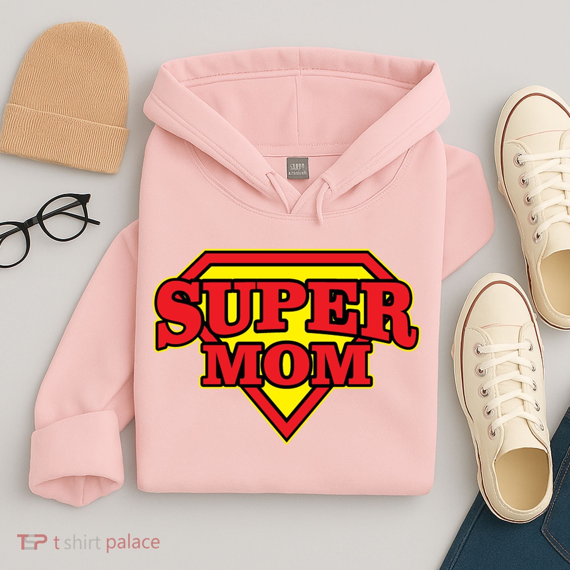 Super Mom Mother's Day Gift Hoodie